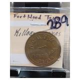 Fort Hood Texas Token