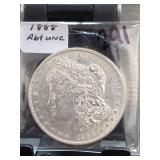 1888 Morgan Dollar, About UNC, Silver