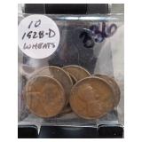1928-D Lincoln Wheat Cent Collection