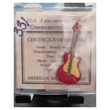 2004 Somali Republic Guitar Commemorative Coin