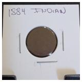 1884 Indian Head Cent