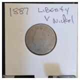 1887 Liberty Head V Nickel