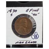 1930-S Lincoln Wheat Cent
