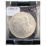 1880-O Morgan Dollar, Silver