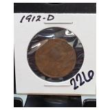 1912-D Lincoln Wheat Cent