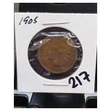 1905 Indian Head Cent