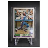1982 Topps Andre Dawson Card