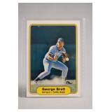 1982 Fleer George Brett Card