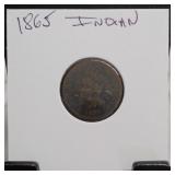 1865 Indian Head Cent