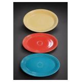 Homer Laughlin Fiesta Ceramic Platters