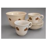 Floral Ceramic Tableware Group