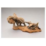 Tuskers Martha & Meg Decorative Elephant