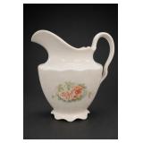 Ceramic Floral Pitcher