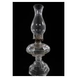 Clear Glass Oil Lamp