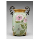 Nippon Hand-Painted Porcelain Vase