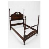 Full Size 4 Post Wood Bed Frame