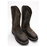 Brazos FWBWWR3010 6.5B Leather Western Boots