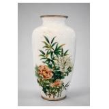 Early 20th C Cloisonne Vase Probably Ando Jubei