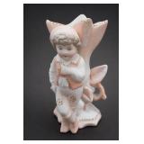 German Bisque Bud Vase