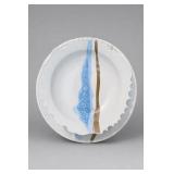 Hartman Signed Pottery Bowl & Platter