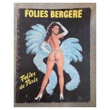 Folies Bergere Folies de Paris Booklet