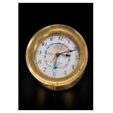 Brass-Tone Tide Clock
