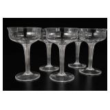 Hollow-Stem Coupe Glasses, 6pc