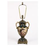 Ormolu-Mounted Sï¿½vres-Style Porcelain Urn Lamp