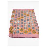 Vintage Handmade Patchwork Quilt