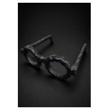 Sagebrook Black Iron Glasses Sculpture