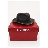 Dobbs Fifth Avenue 100% Wool Fedora Hat XL
