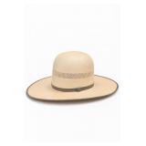 Wrangler Resistol Straw Western Hat, Size 7 3/8