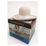 Stetson Cream Felt Levi High Crown Hat