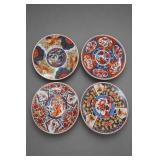 Japanese Imari Decorative Plates, Set of 4