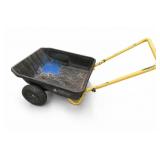 Gorilla Carts GCR-4 2-Wheel Poly Dump Cart