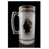 Caesars Palace Frosted Glass Souvenir Stein
