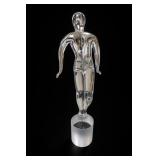 Renato Anatra Signed Crystal Sculpture