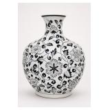 Bombay Floral Ceramic Vase Made In China
