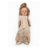 Vintage Doll With Sleep Eyes