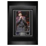 Leonard Cohen Signed Film Footage Display