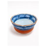 Takahashi Imari Style Japanese Scalloped Bowl