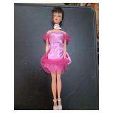 Vintage Barbie Mattel Japan Doll in Pink Dress