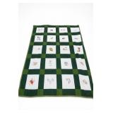 Vintage Fishing Quilt, Billy & Veronica, 2012