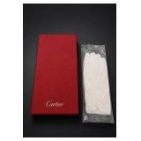 Cartier Presentation With White Gloves