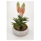 Artificial Agave Plant Arrangement in Pot