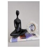 Pilates Three in One Book With Figurine & Frame