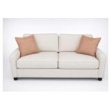 Coaster Christine Beige Upholstered Loveseat