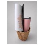 Assorted Yoga Mats With Woven Basket