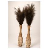 Tyler Orage 64-Inch Woven Floor Vases Pair