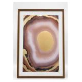 Wendover Golden Geode Framed Wall Art